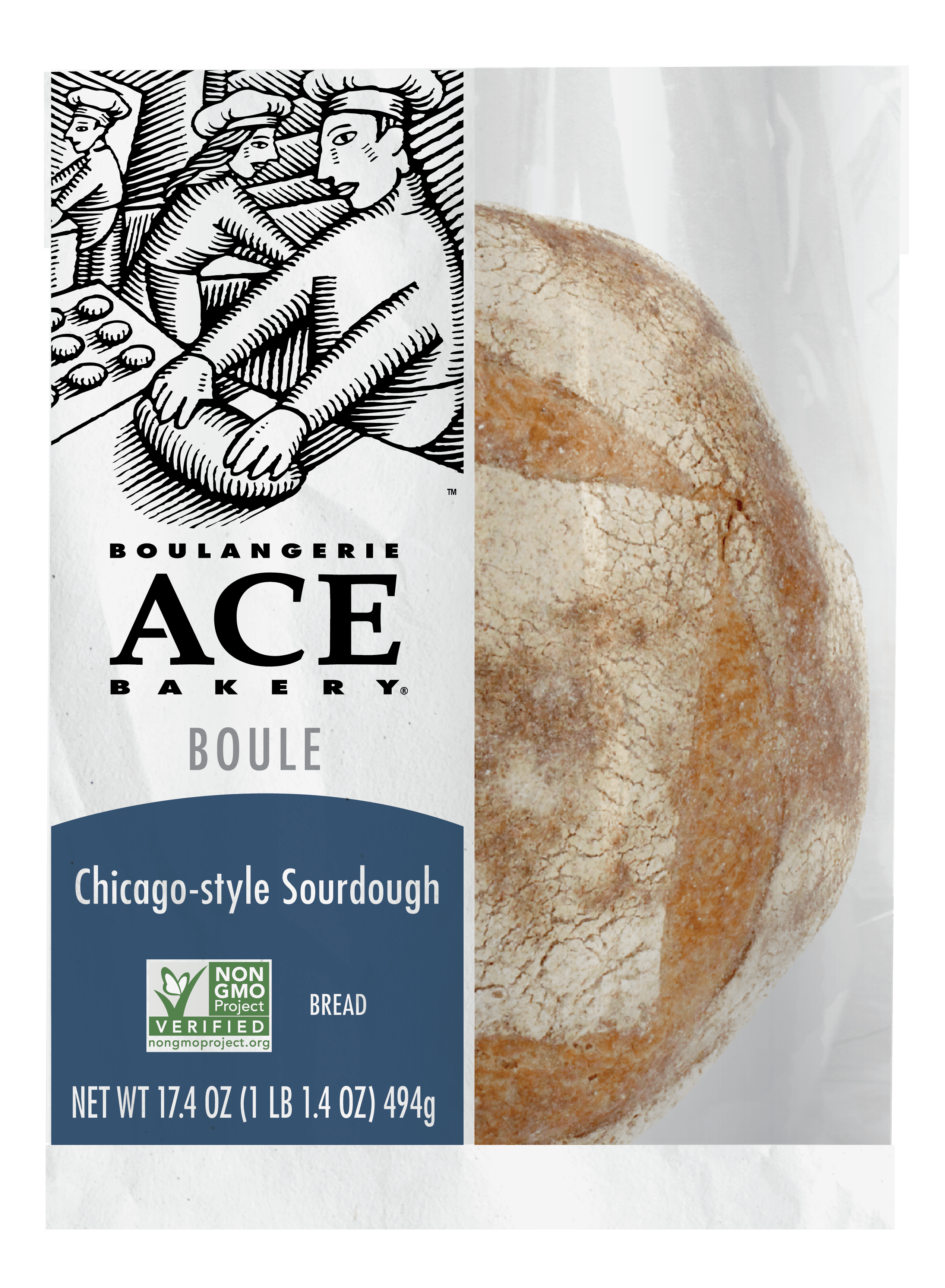 Chicago Style Sourdough Boule ACE Bakery